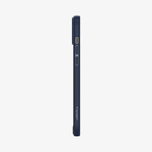 ACS07209 - iPhone 15 Series Ultra Hybrid Case in Natural Titanium showing the back